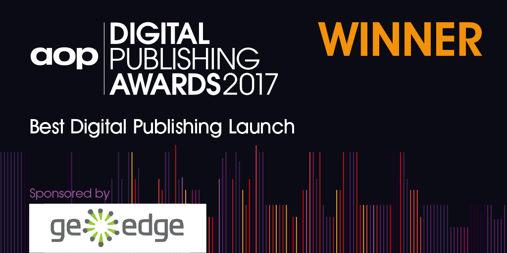 Digital Publishing Awards Winner
